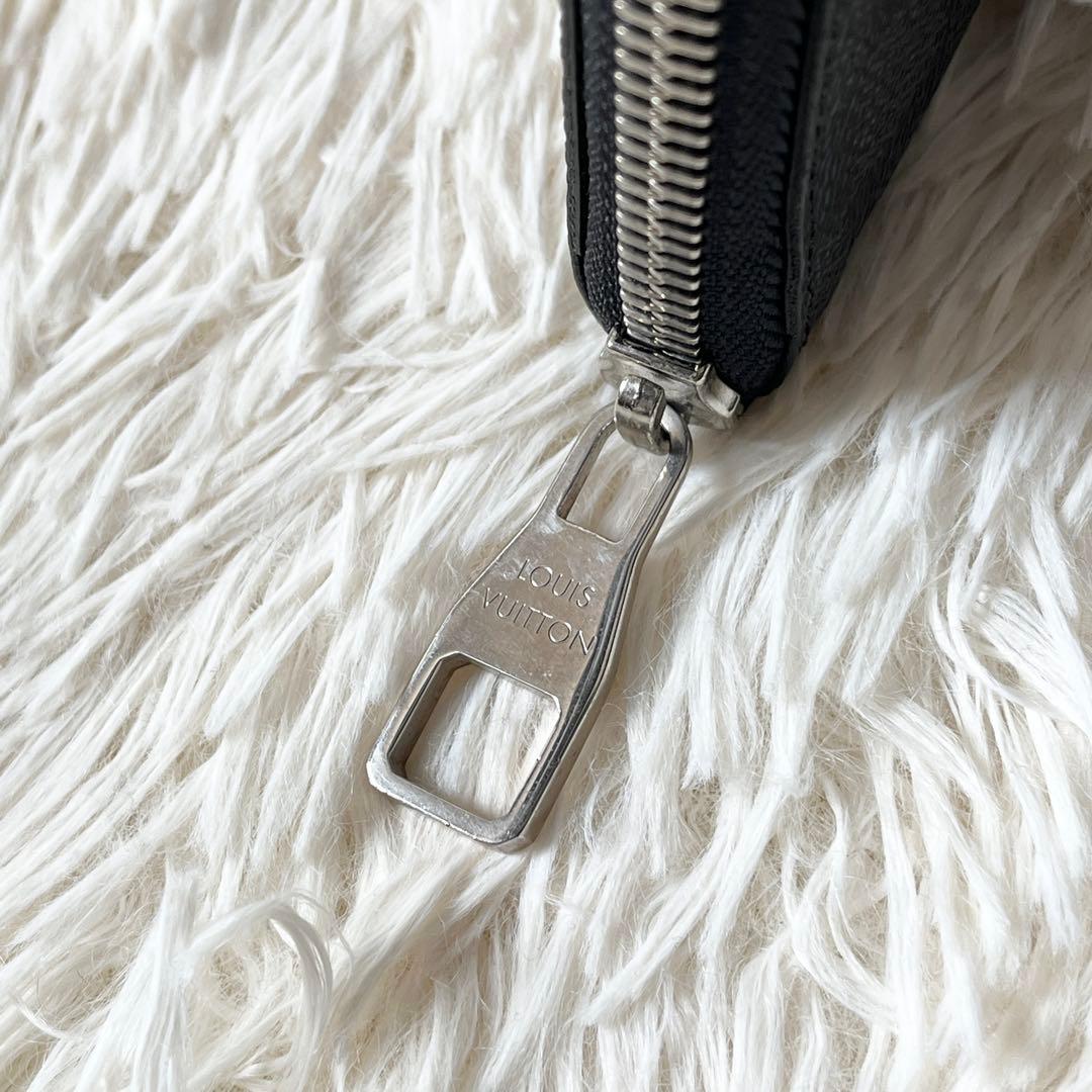 ⭐️未使用級⭐️　ルイヴィトン　ダミエ グラフィット ジッピーウォレット　黒