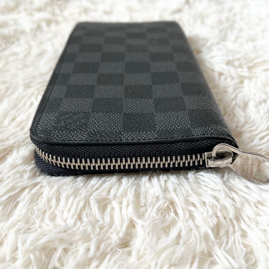 ⭐️未使用級⭐️　ルイヴィトン　ダミエ グラフィット ジッピーウォレット　黒