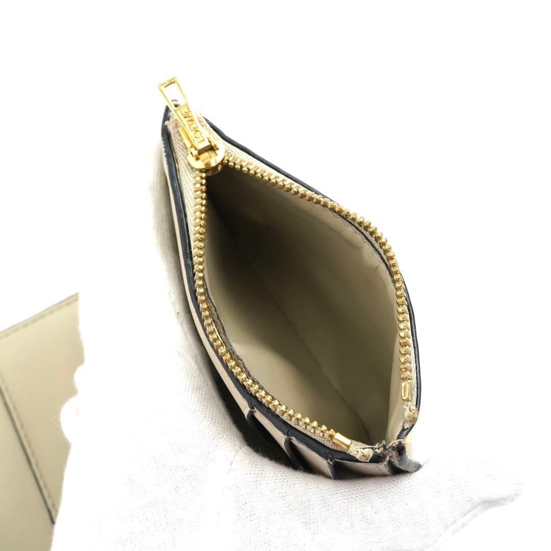 ✨未使用に近い✨　LOEWE ミニ財布　アナグラム　アマソナ　リピート　三つ折り