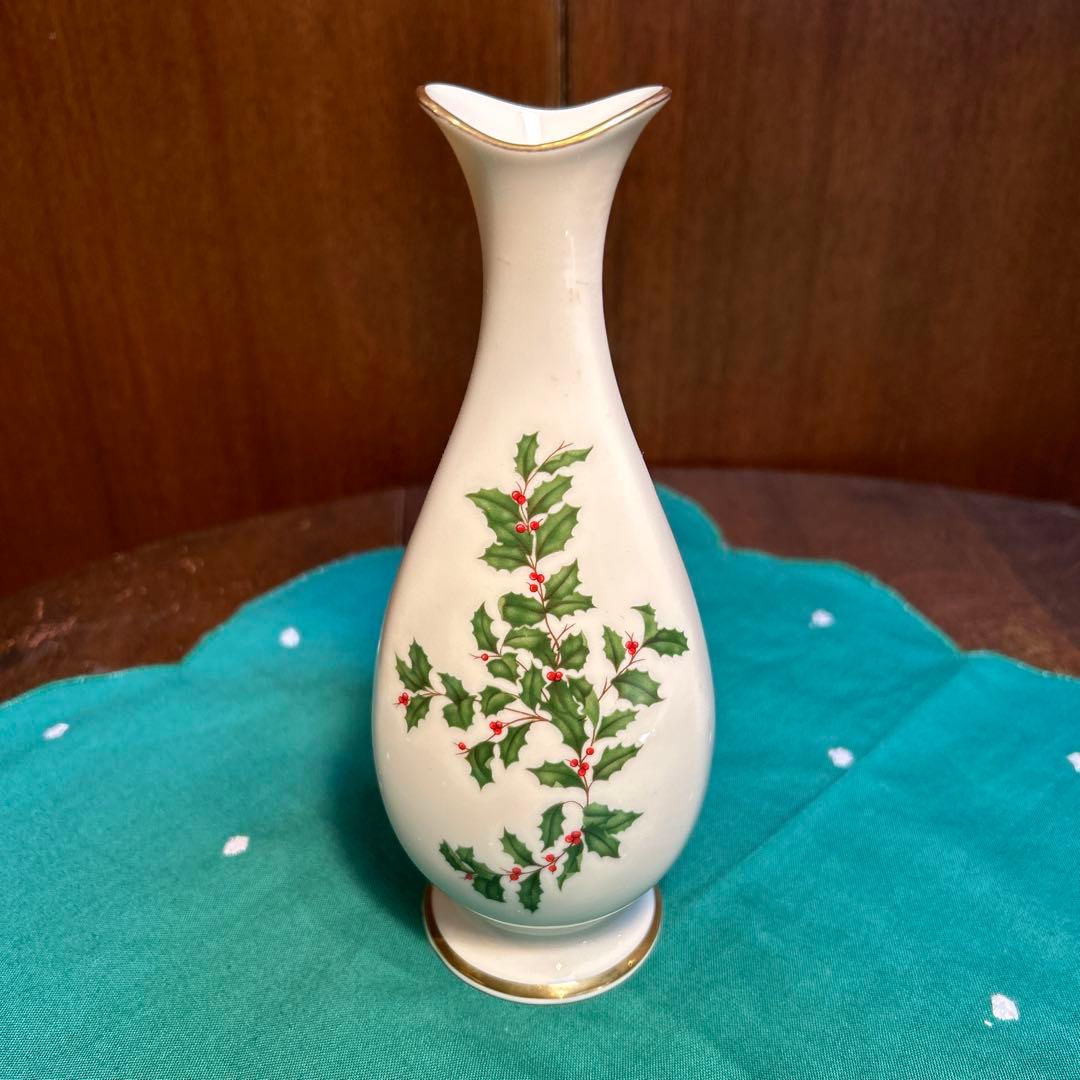 LENOX レノックス Holiday Vase クリスマス ホリデー ベース