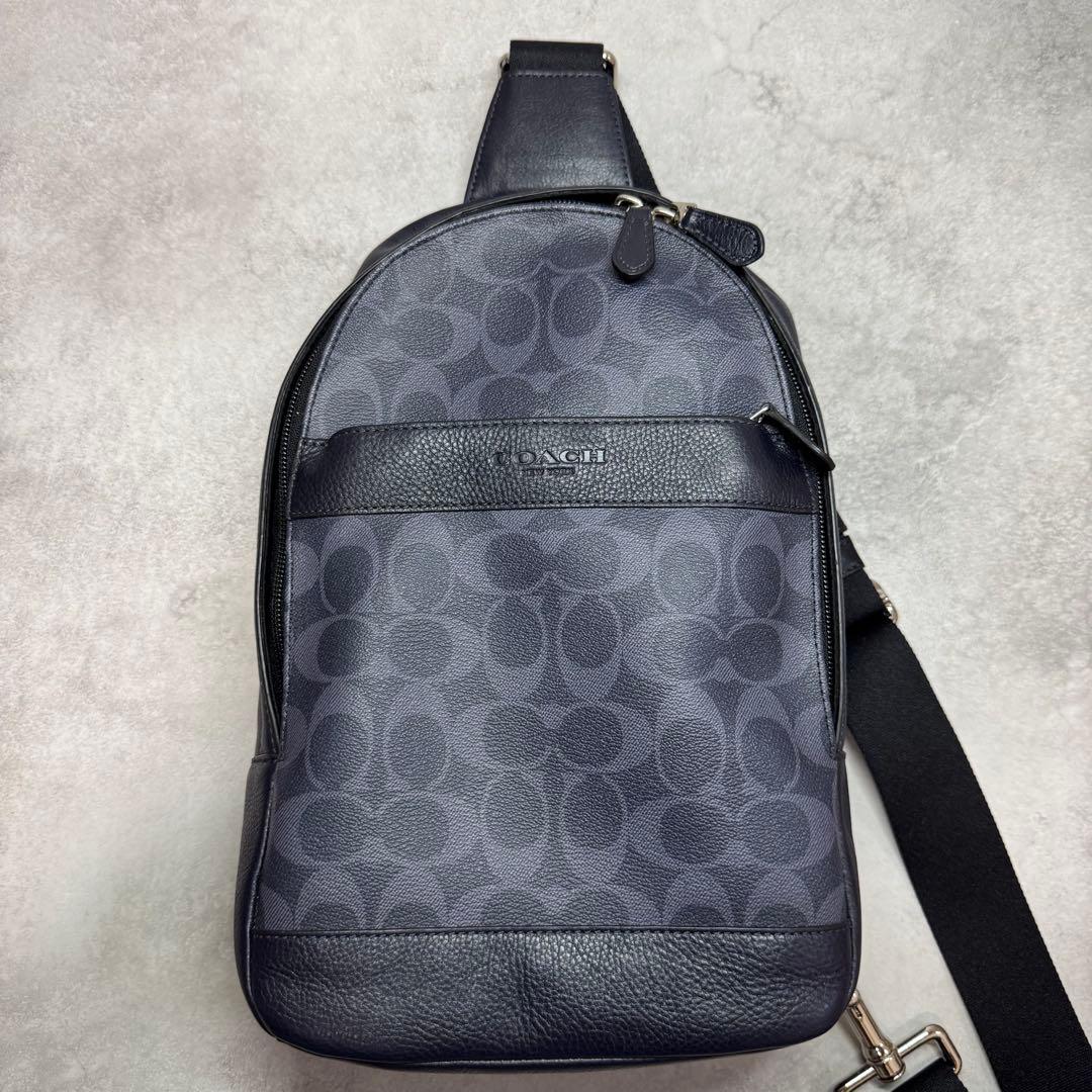 美品 コーチ ボディバッグ ショルダーバッグ COACH F72043 斜め掛け