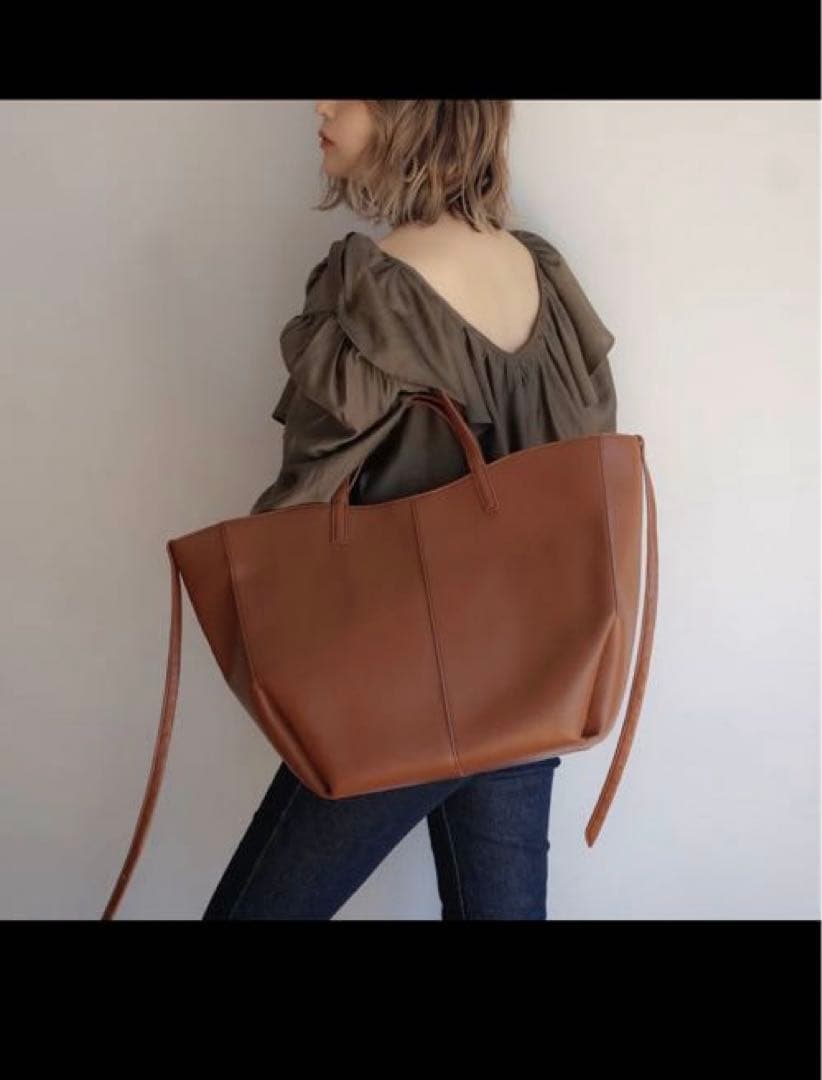 マザーズバッグ　仲村美香　EVOL×MARQUE コラボショルダーバッグブラウン