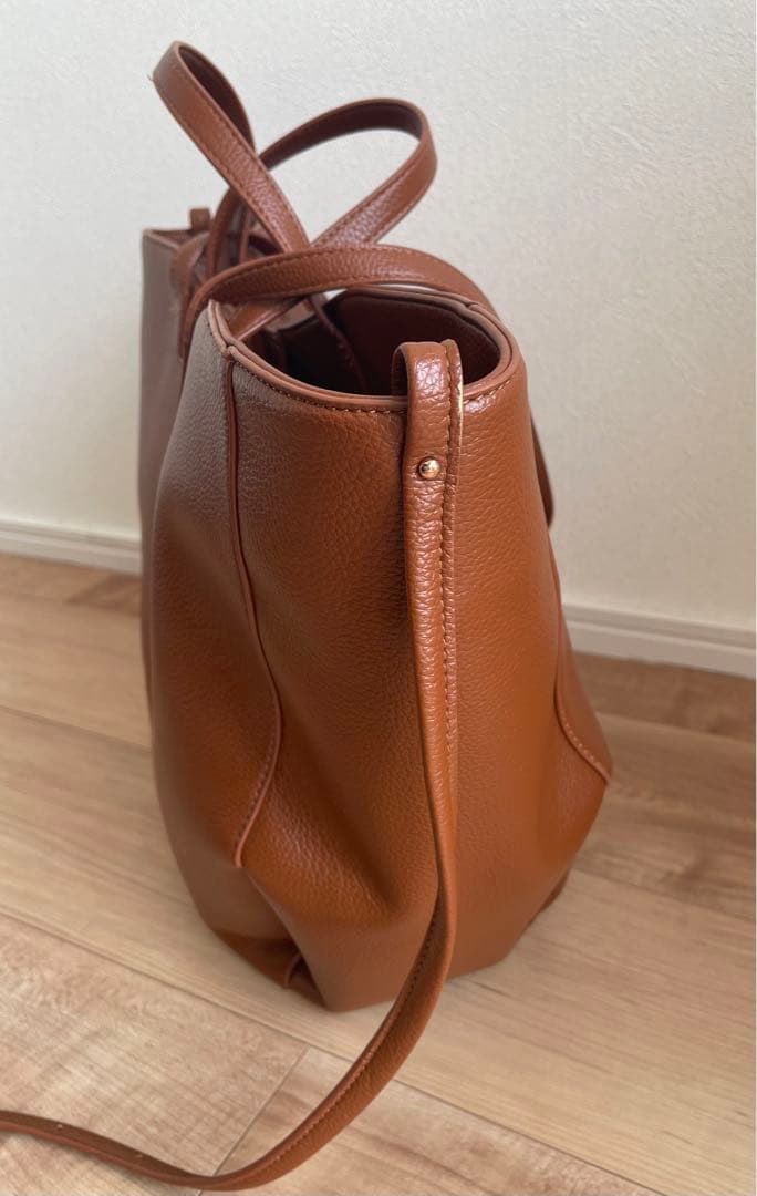 マザーズバッグ　仲村美香　EVOL×MARQUE コラボショルダーバッグブラウン