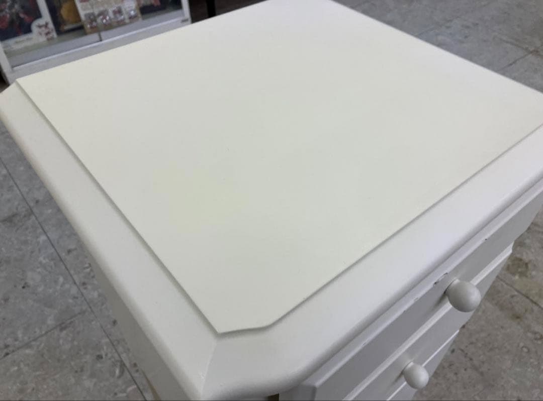 Francfranc リリオチェスト　ホワイトウッドチェスト 3段