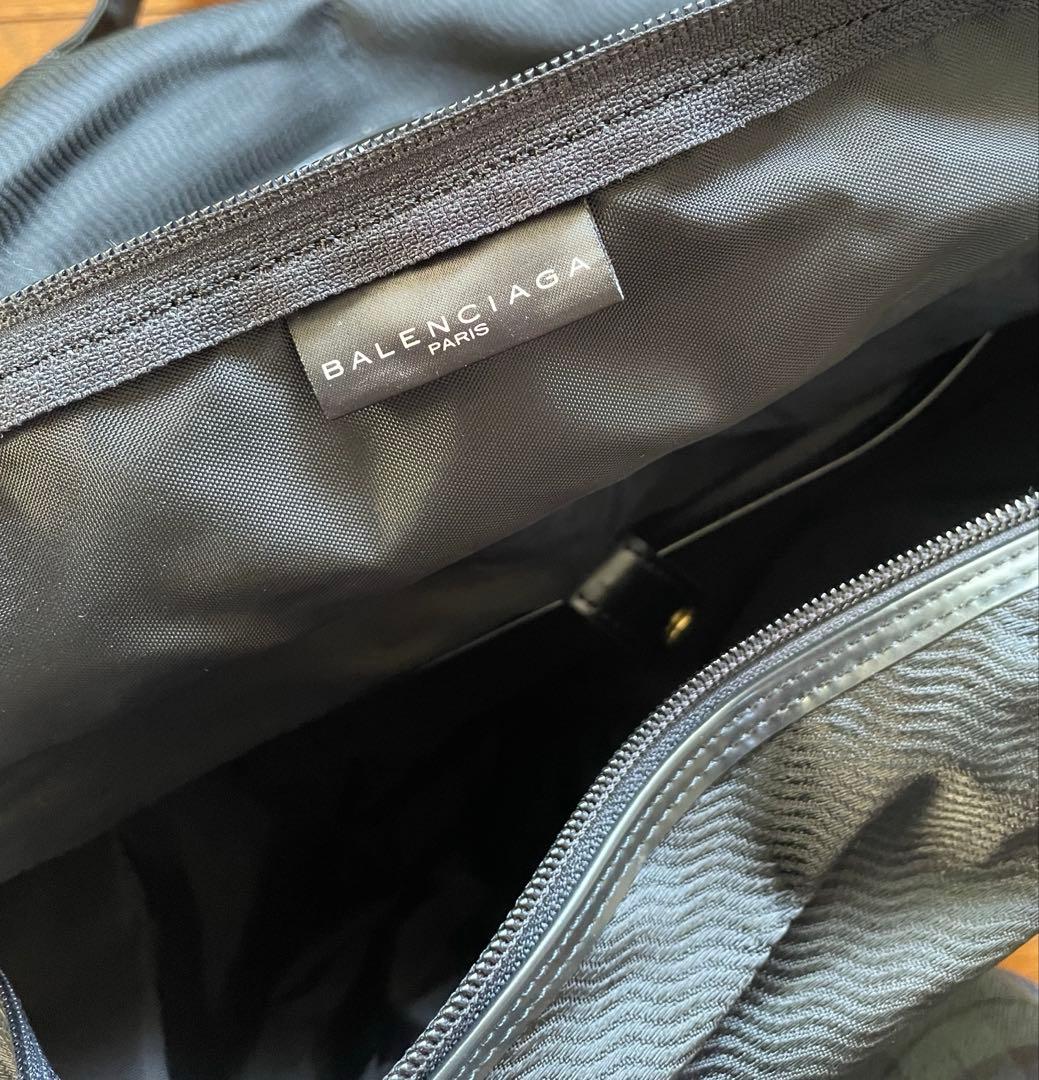 BALENCIAGA ブラック ボストンバッグ