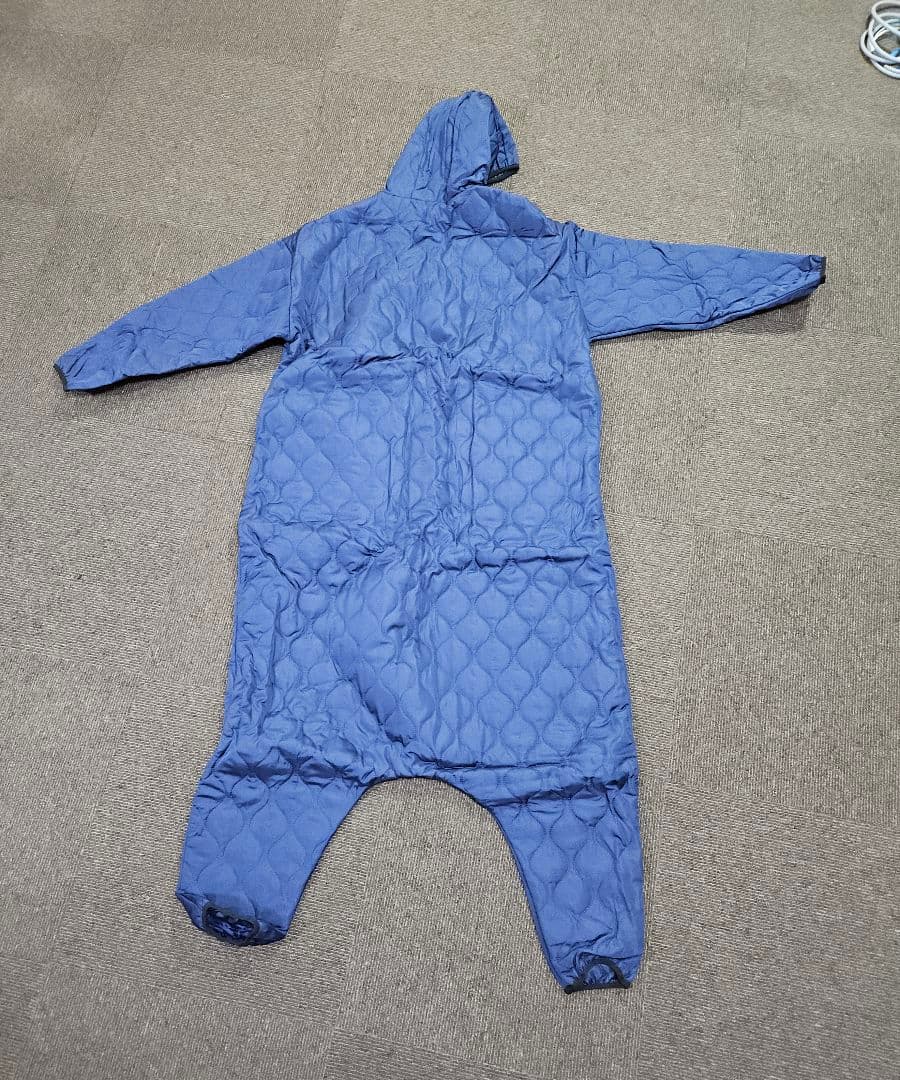 大人気モモンガ風★着る寝袋★新品未使用Mサイズ★紺色、男性や女性、アウトドアにも