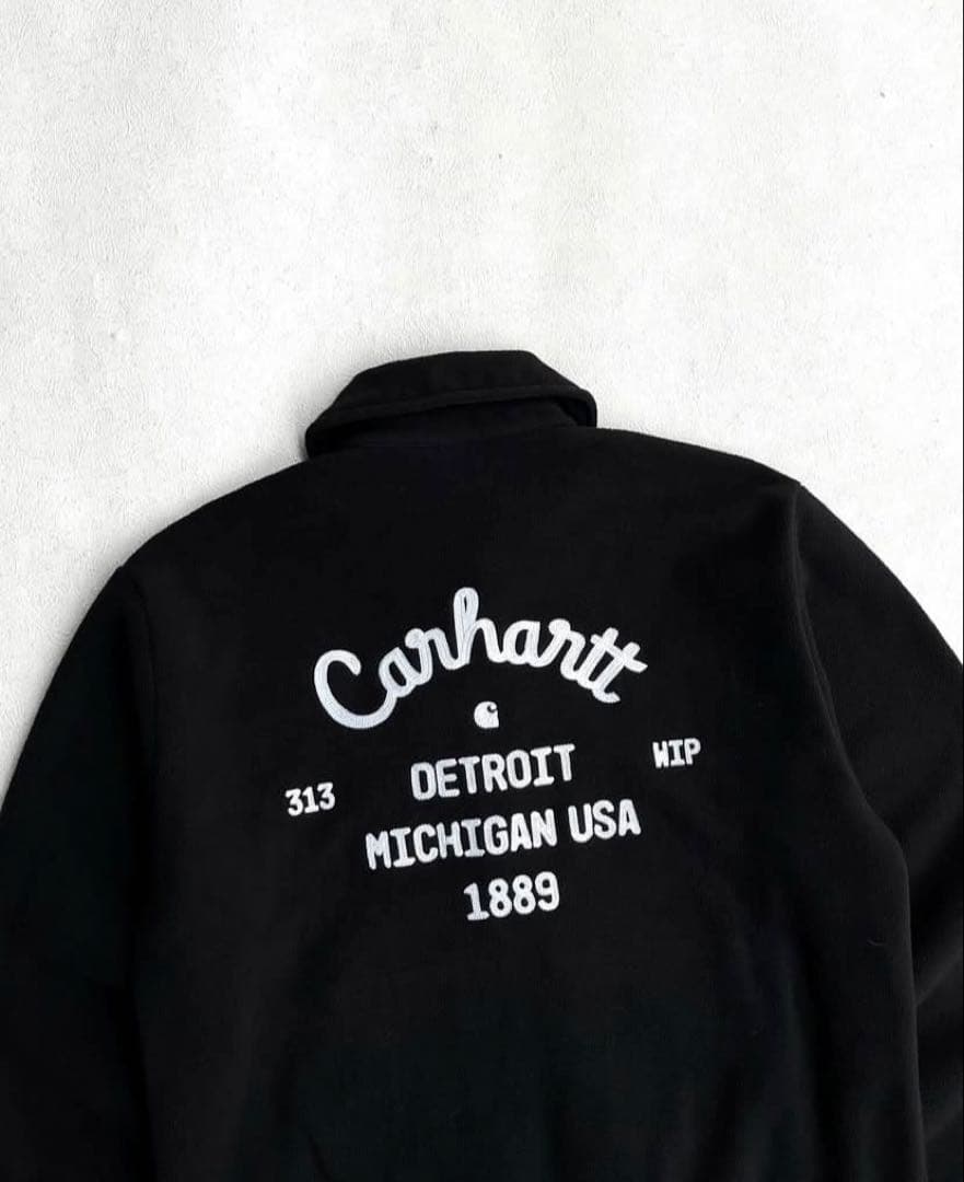 Dennis Fleece Carhartt ブラック ジャケット 1889
