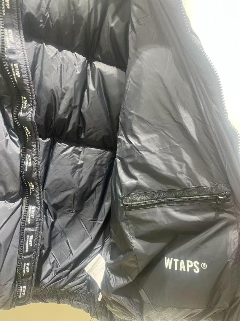 WTAPS 黒 ショート丈 ダウンジャケット