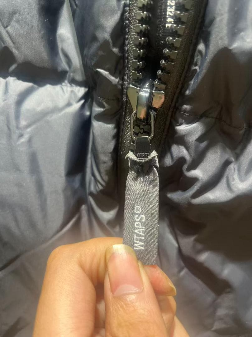 WTAPS 黒 ショート丈 ダウンジャケット