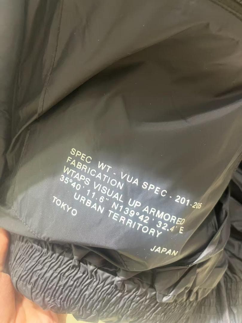 WTAPS 黒 ショート丈 ダウンジャケット