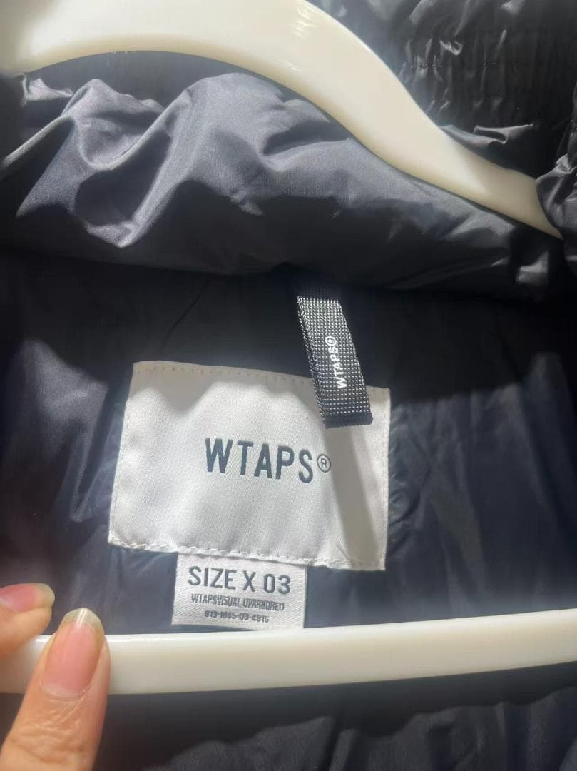 WTAPS 黒 ショート丈 ダウンジャケット