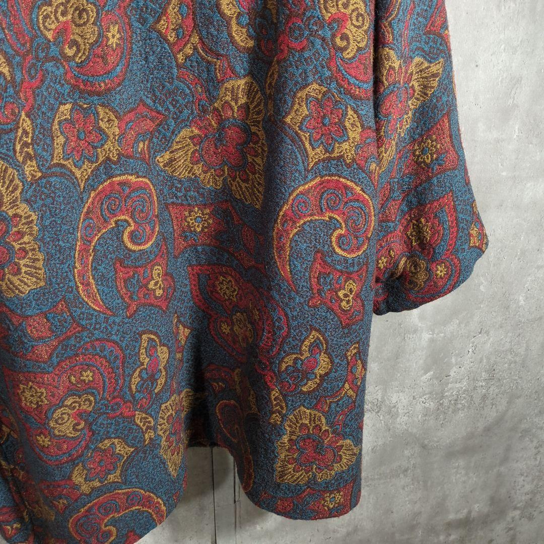 【80s~_vintage】MISSONI JacquardHoodieCoat