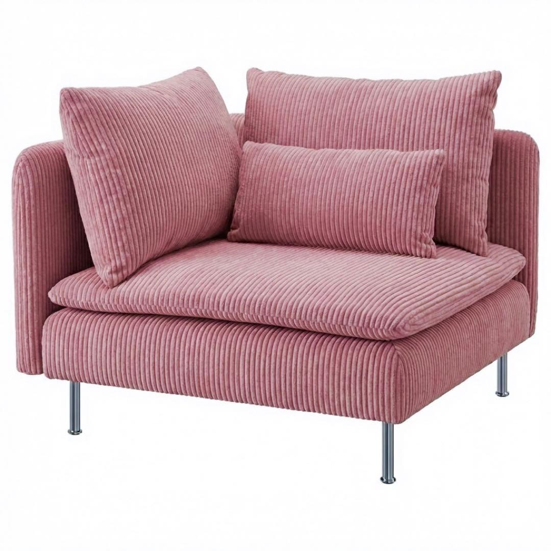 SÖDERHAMN(コーナー)用交換可能ソファカバー、Soderhamn