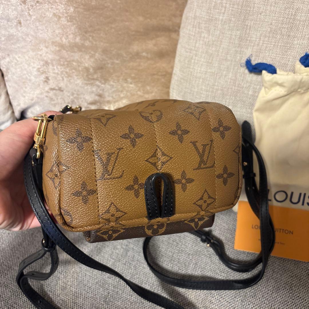 ノーブランド　バックパック　ミニリュック　モノグラム