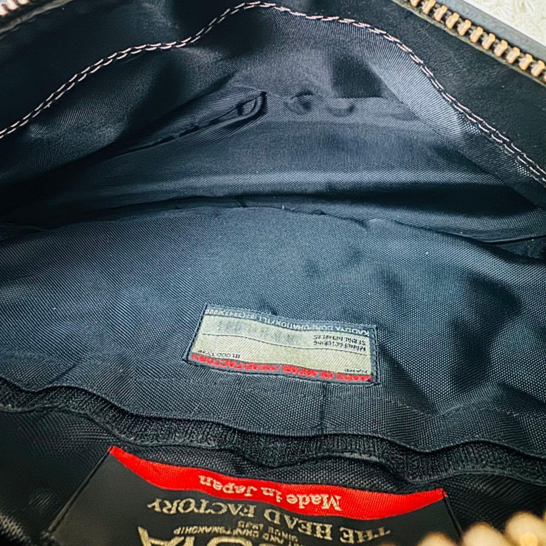 極輝】 カドヤ　本革　ボディーバッグ　三点止め　ショルダー　ライダース　バイカー