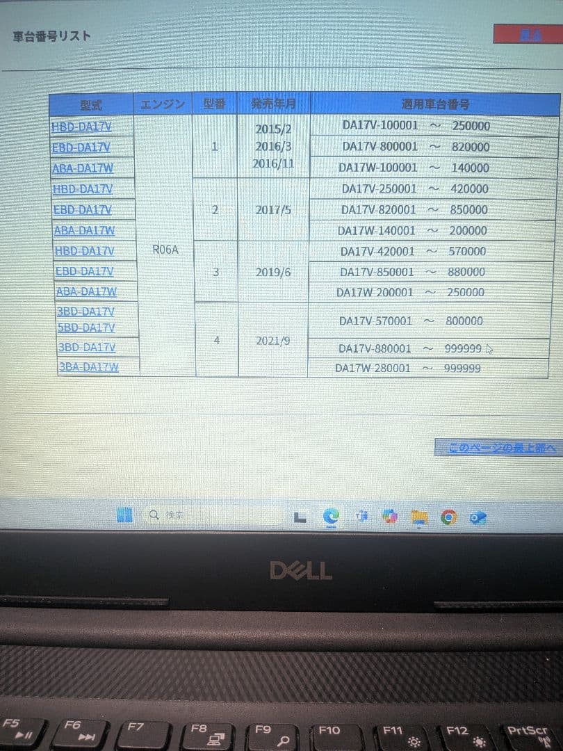 Suzuki EVERY サービスマニュアル DVD-ROM