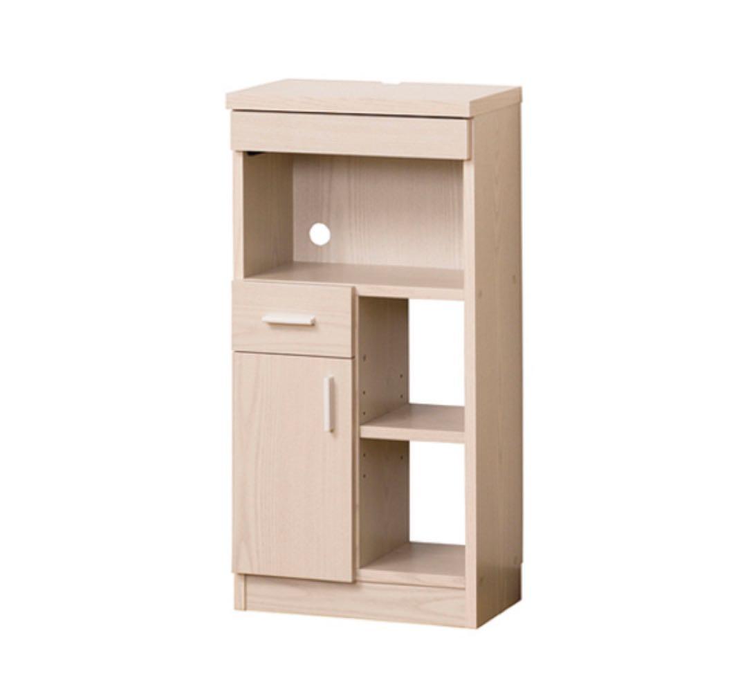 【新品 送料無料】ルーター収納　全2色　収納家具　キャビネット　収納ラック　整理