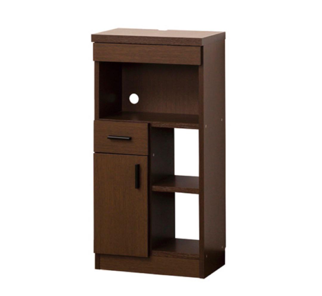 【新品 送料無料】ルーター収納　全2色　収納家具　キャビネット　収納ラック　整理