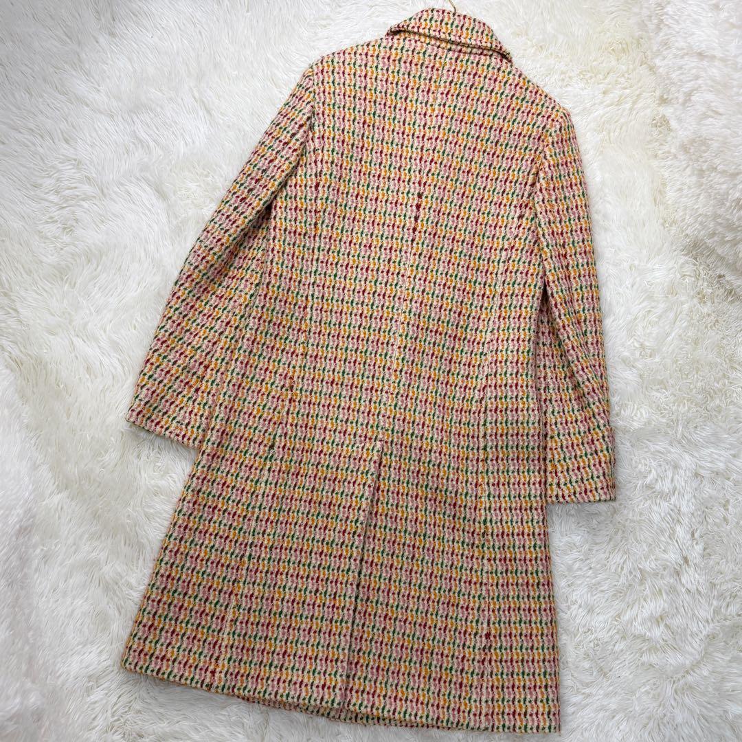 美品♡最高級♡XLサイズ♡マックスマーラ ウール ツイード ロングコート