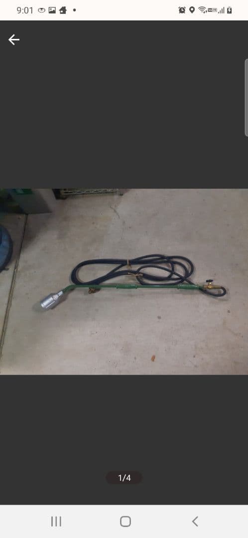 プロパンガスバーナー