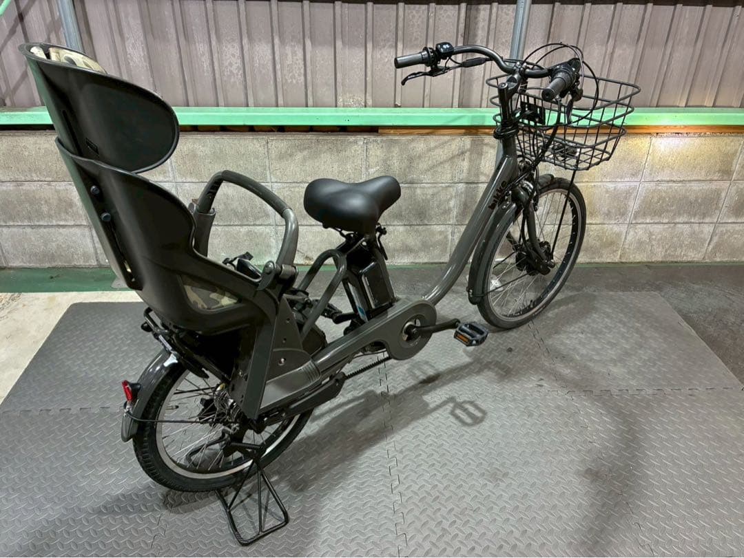 №8707電動自転車 ブリヂストン　ビッケ 24/20インチ✨極上良品バッテリー
