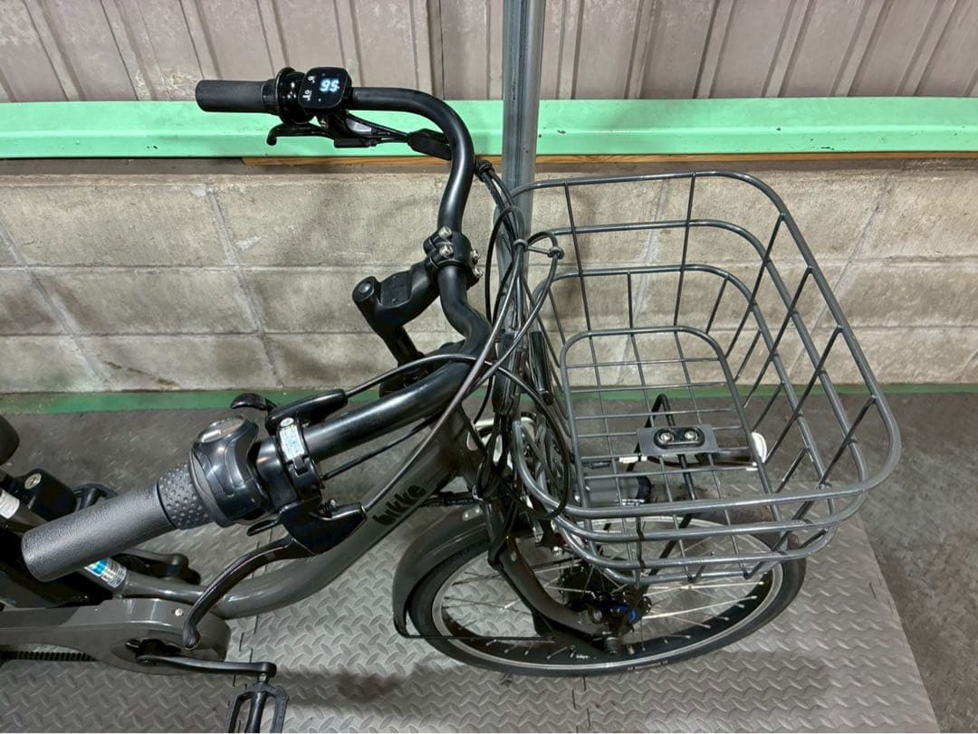 №8707電動自転車 ブリヂストン　ビッケ 24/20インチ✨極上良品バッテリー