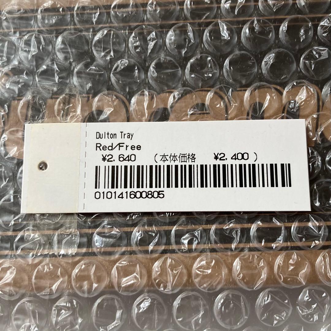 [Supreme×Dulton] Tray - Red