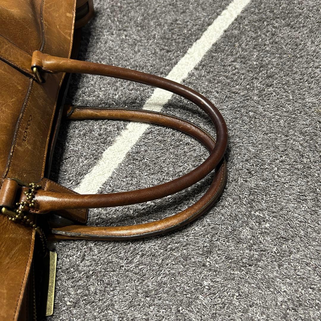 コーチ COACH ブラウン トートバッグ トラベルバッグ ヴィンテージ 茶
