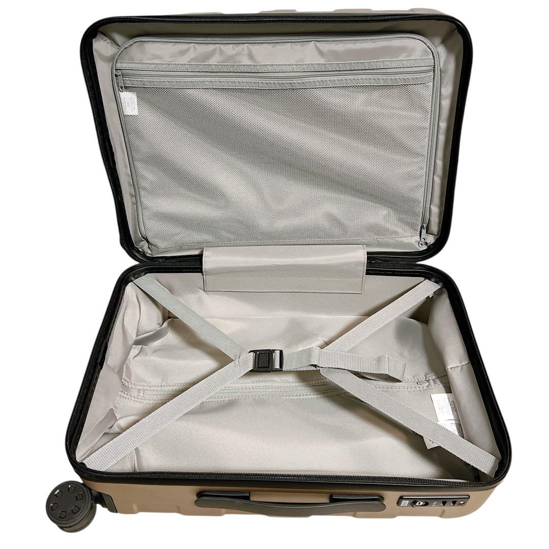 ★無印良品 MUJI バーを自由に調節できるハードキャリーケース 36L 機内