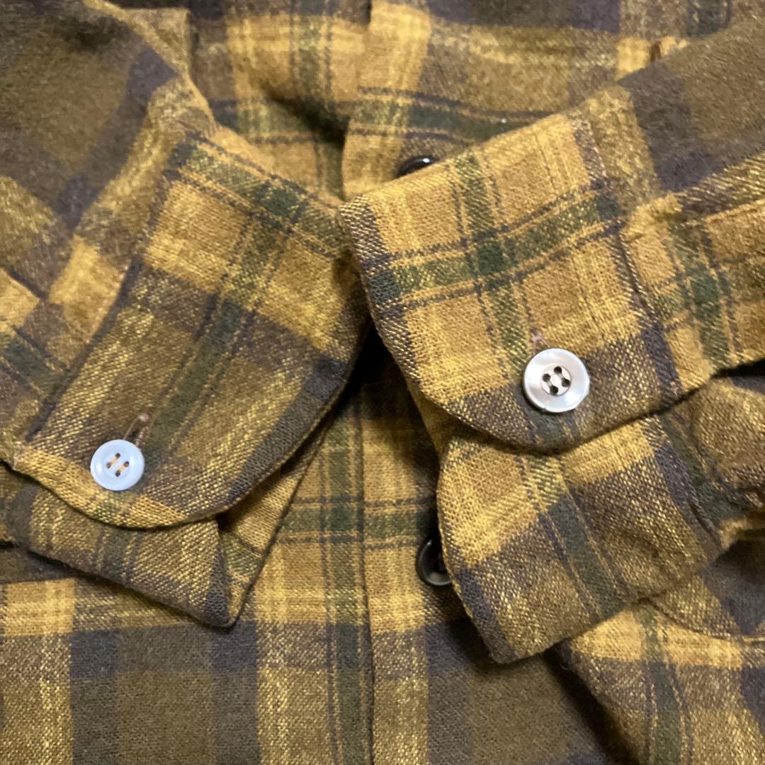 60s PENDLETON L/S Shadow ボードシャツ
