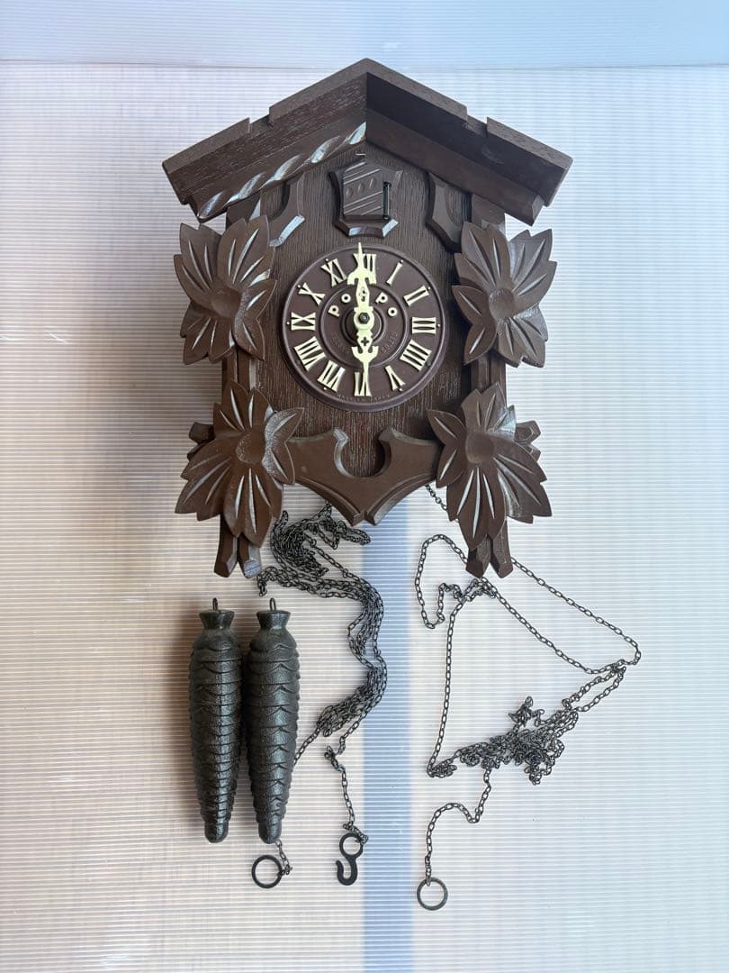 POPPO 手塚時計製鳩時計 振り子時計 掛時計 柱時計 時計 壁飾り