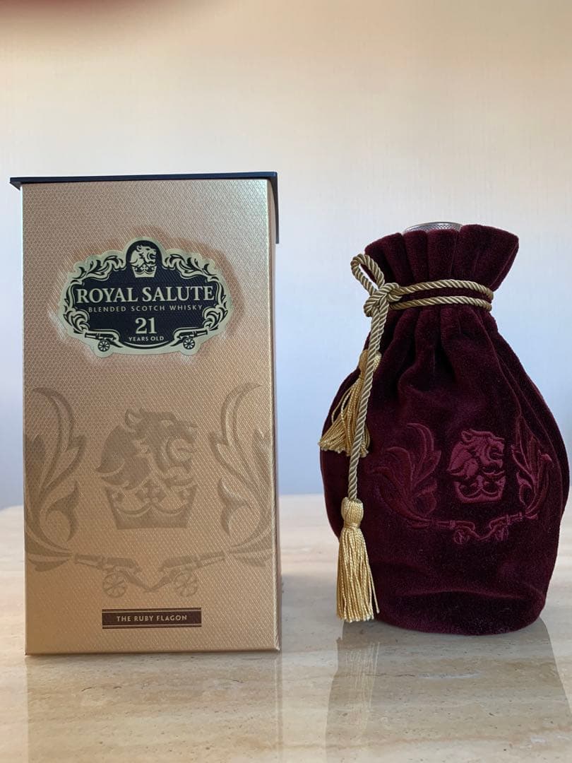  Salute 21年 ウイスキー　旧ボトル箱付き