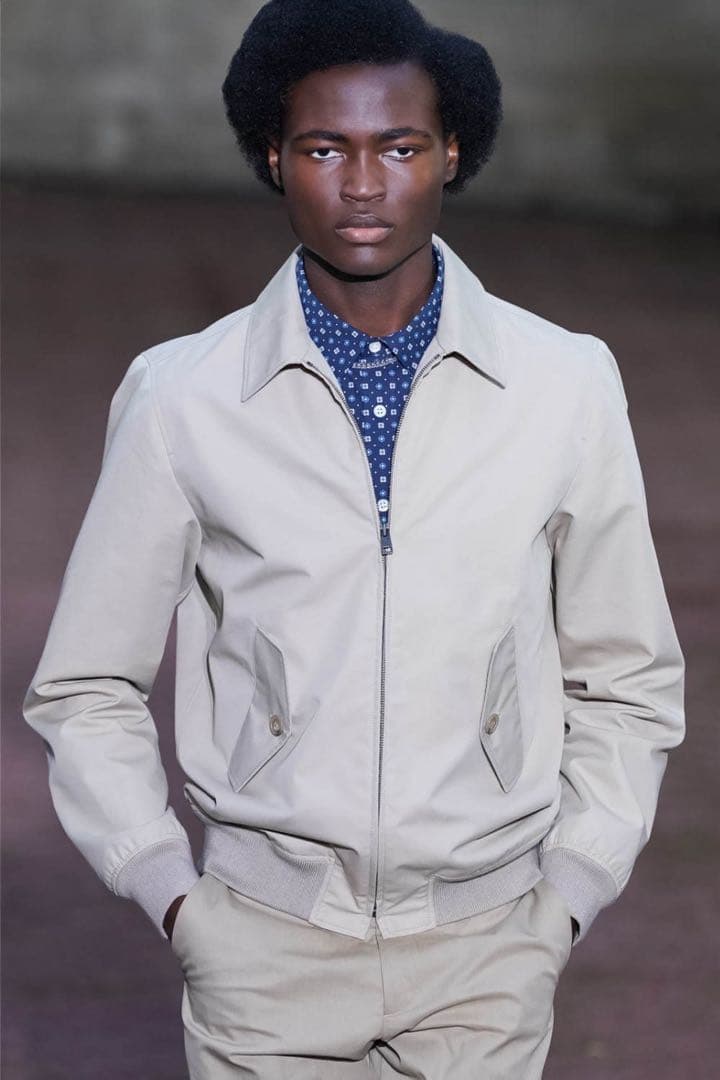 A.P.C. アーペーセー　ハリントンジャケット　ベージュ　Lサイズ