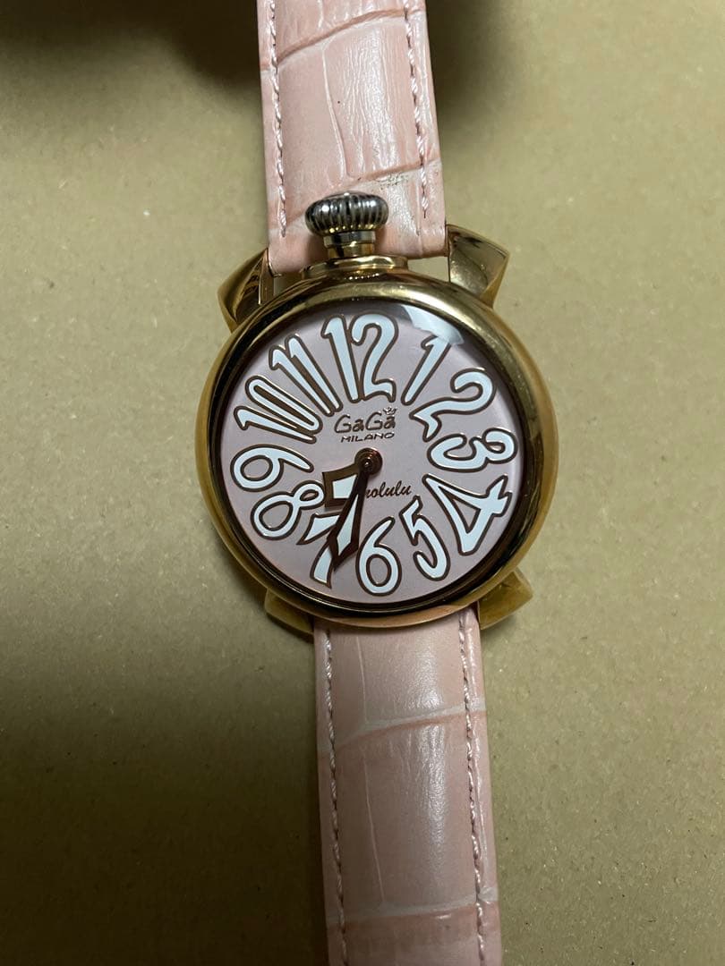 GaGa Milano アナログ腕時計 ピンク
