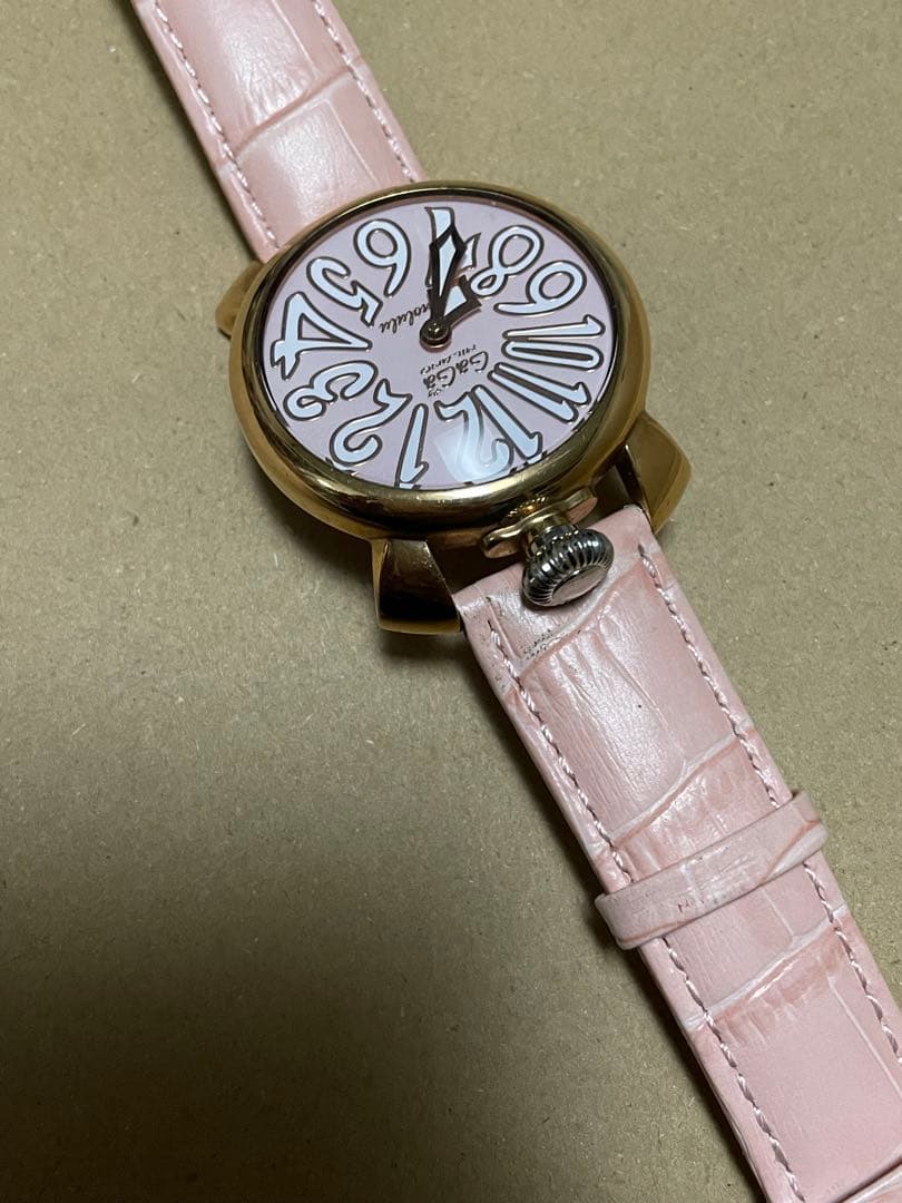 GaGa Milano アナログ腕時計 ピンク