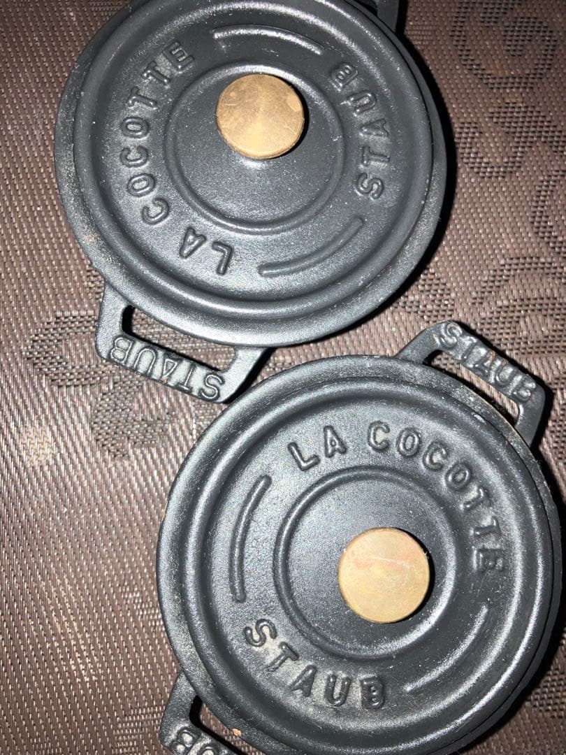 STAUB LA COCOTTE 10cm 黒 2個