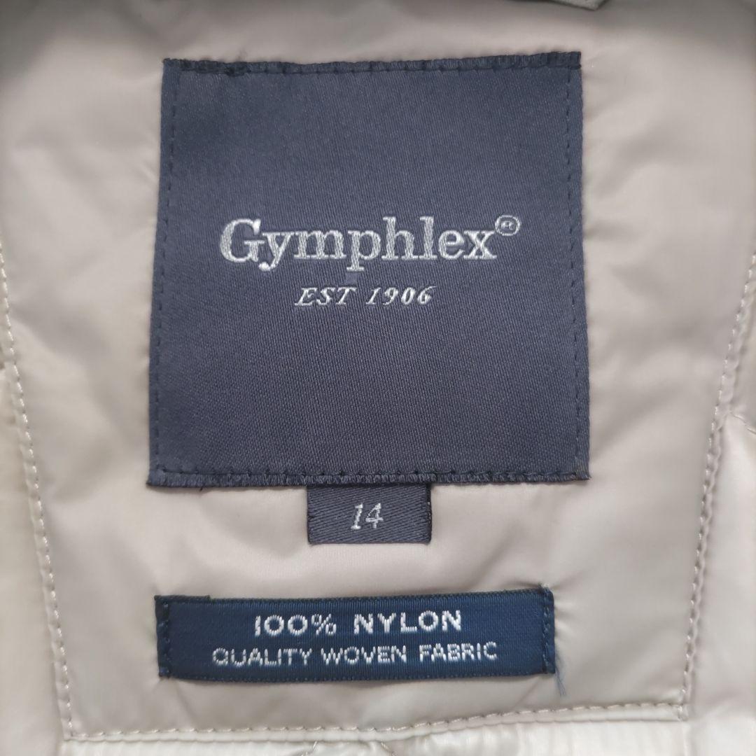 ジムフレックス　キルティングダウンコート　ベージュ　軽量　14 L