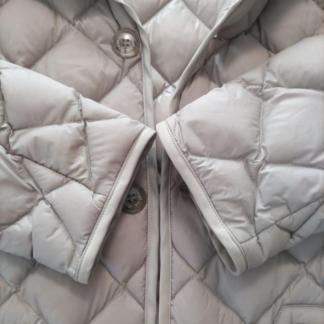 ジムフレックス　キルティングダウンコート　ベージュ　軽量　14 L