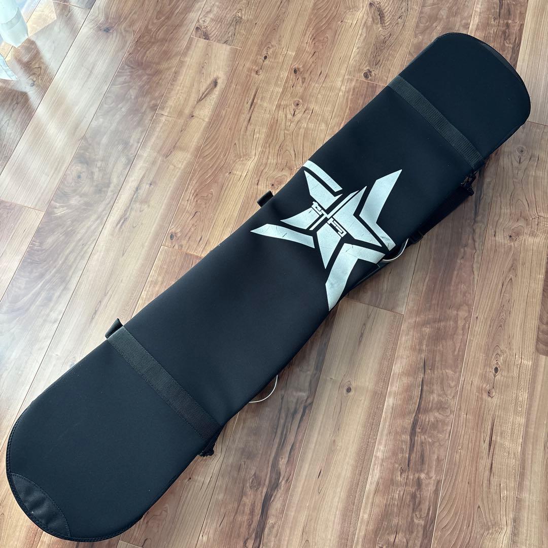 Northarts スノーボード 板　カバー　ブラック/オレンジ