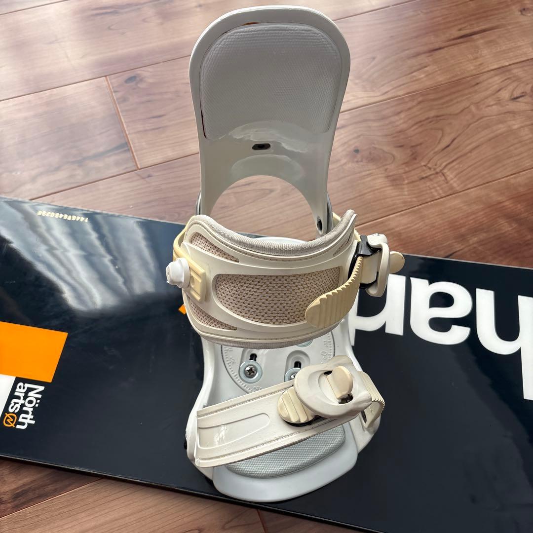 Northarts スノーボード 板　カバー　ブラック/オレンジ