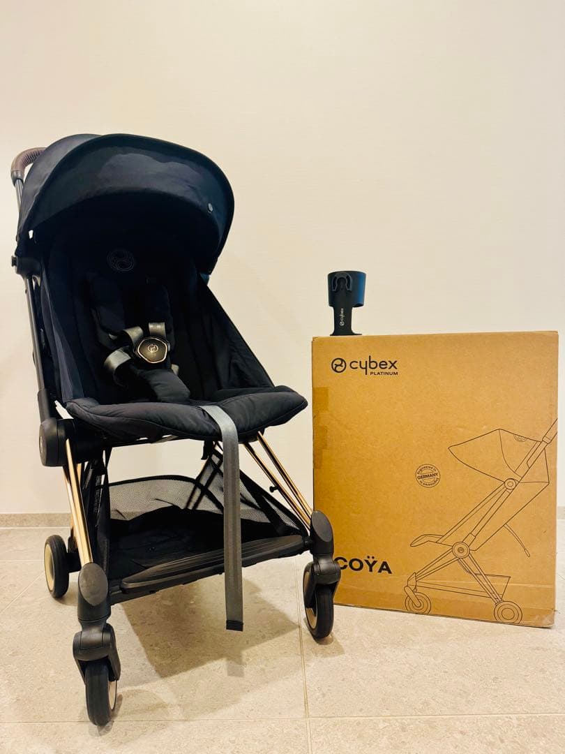 【美品‼️】Cybex Coya サイベックス コヤ ブラック ベビーカー