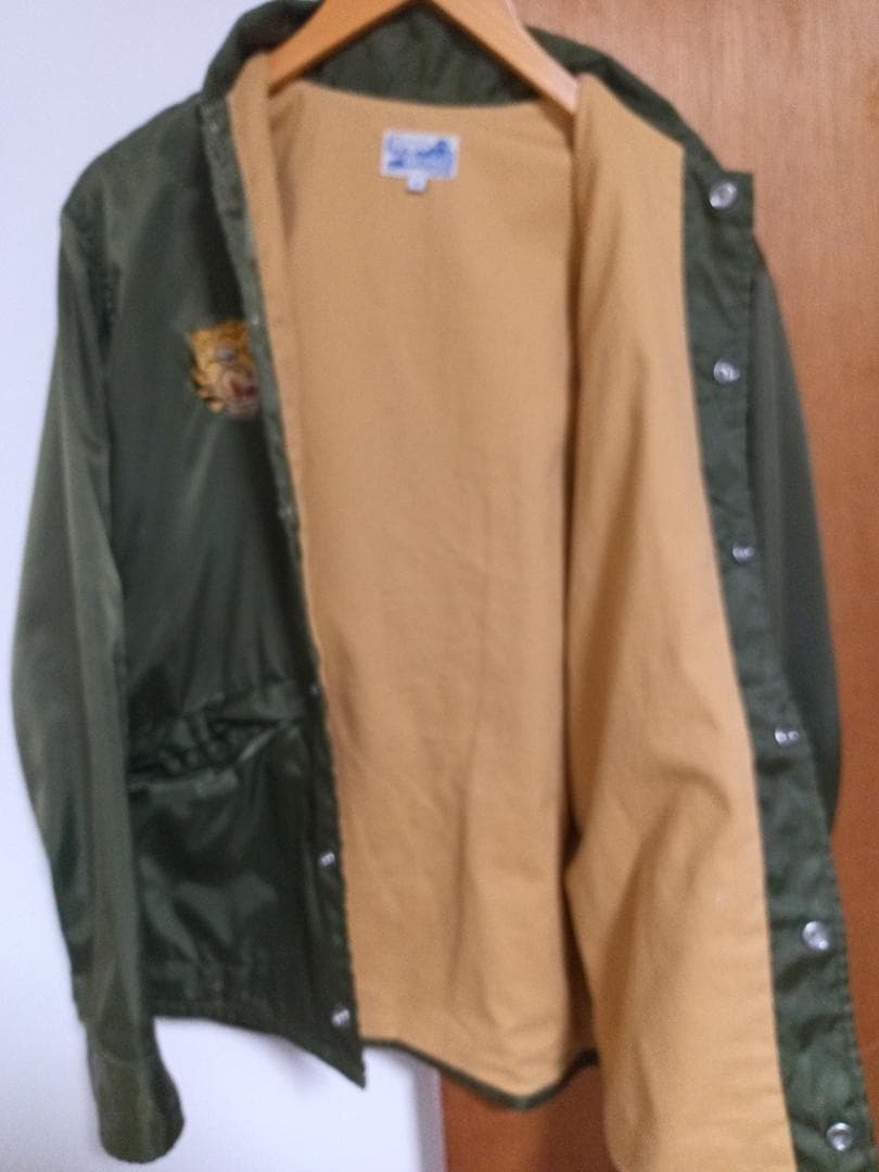 BEAMS × テイラー東洋 ベトジャン ベトナムジャケット　カーキ　M