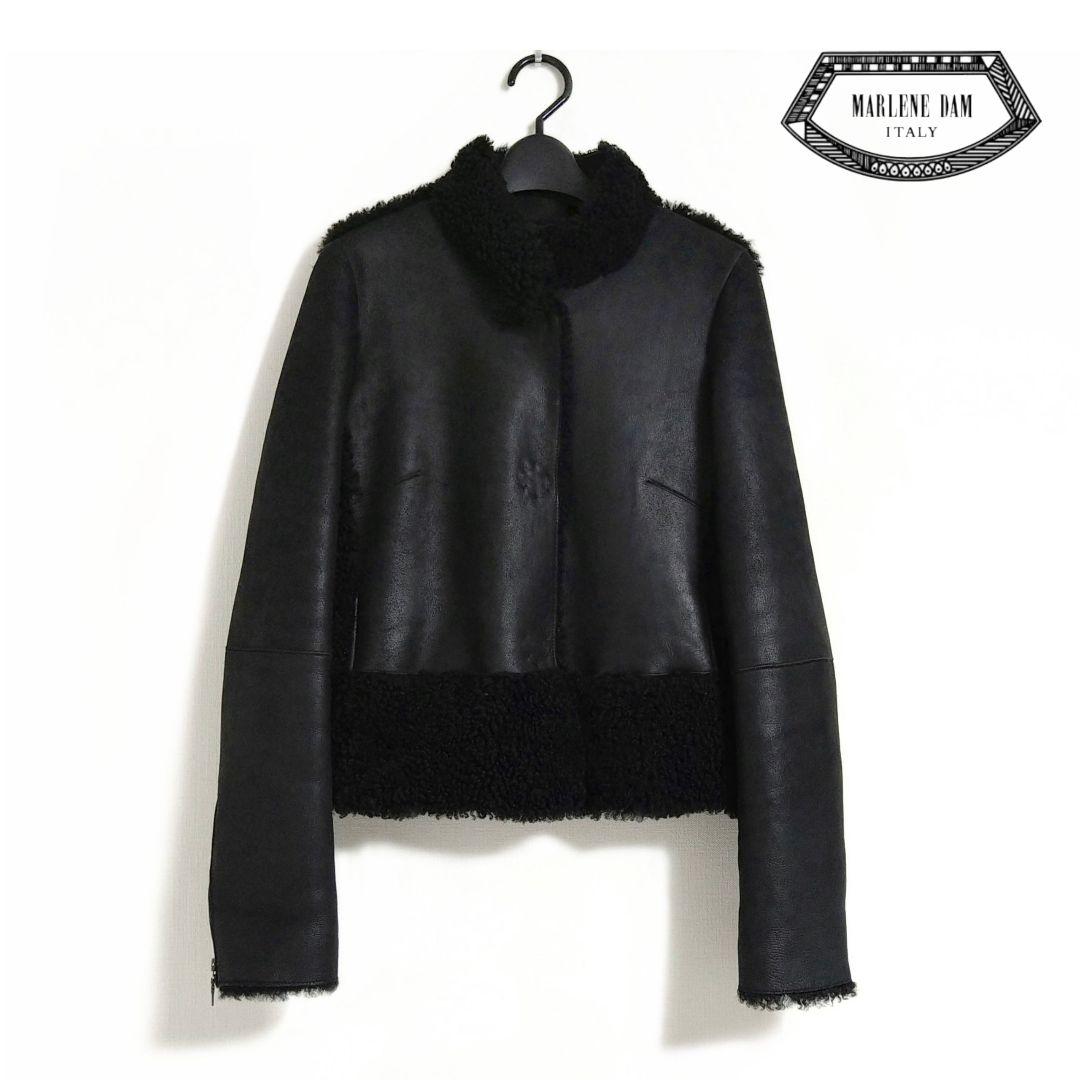 MARLENE DAM マーレンダム リアルムートンジャケット