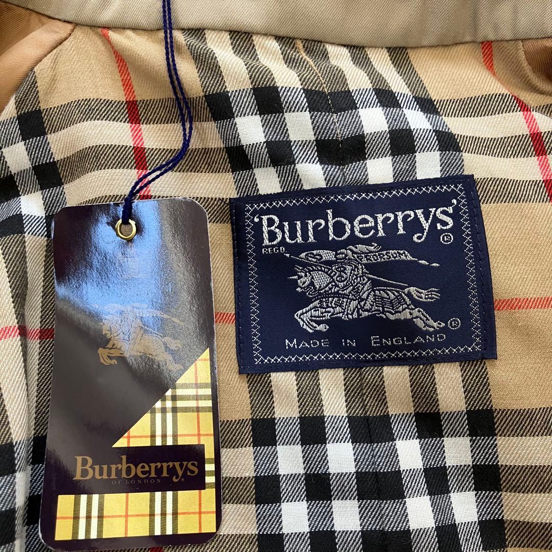 未使用！バーバリー！トレンチコート！ロング丈ノバチェック！ハニーベージュ