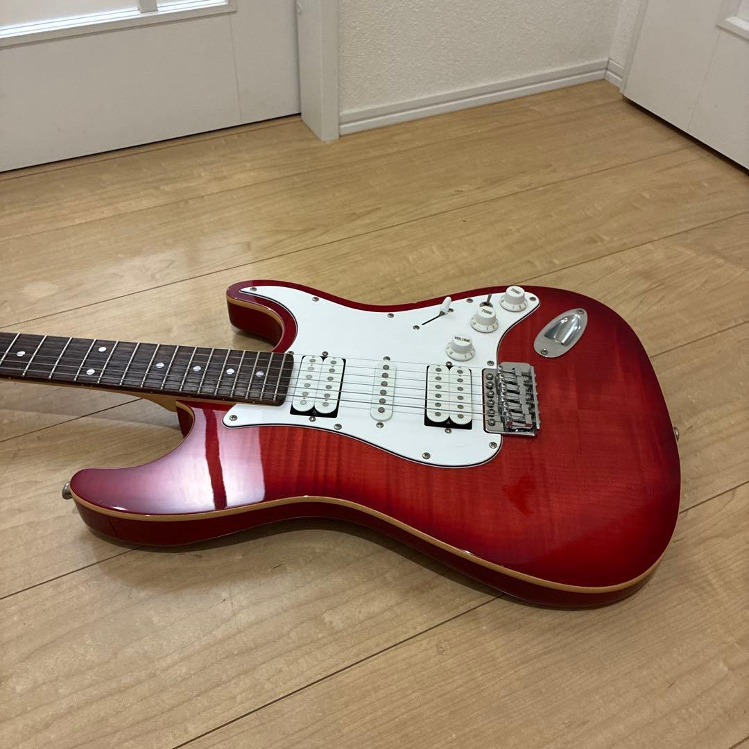 トラ目！希少！Legend エレキギター ストラトタイプ LST-FMX HSH