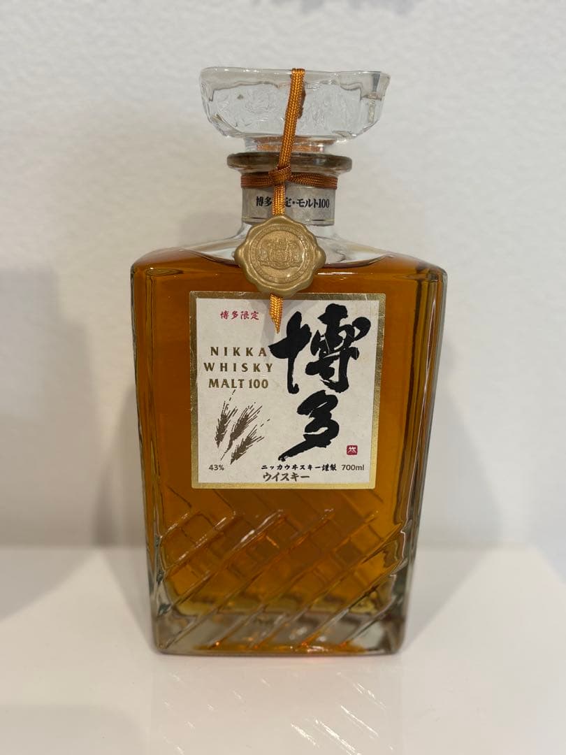 【未開栓】ニッカウイスキー　博多