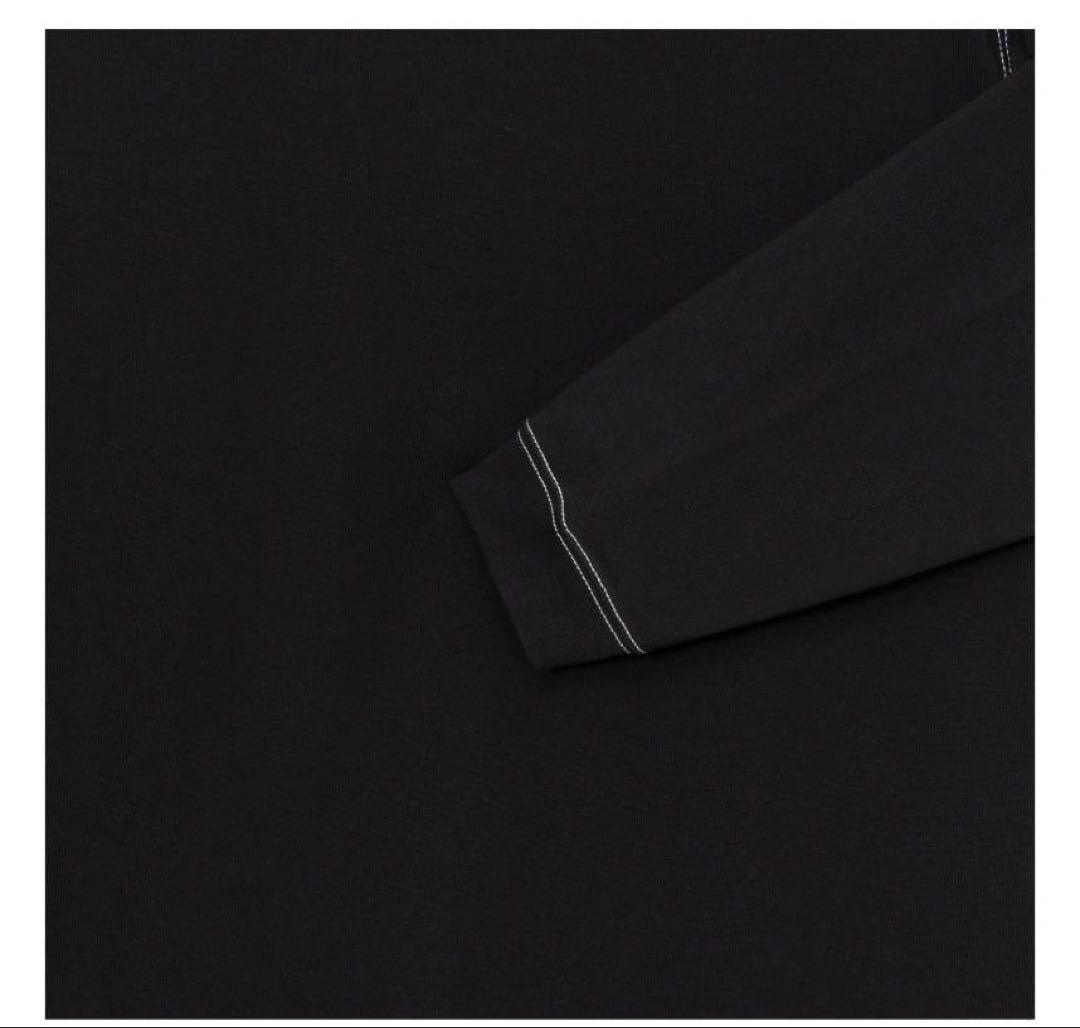 ノースフェイス韓国モデル　エッセンシャルラウンドロングT　Мサイズ