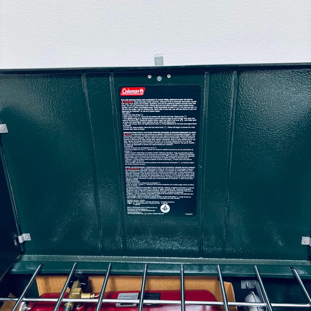 未使用　Coleman コールマン 413Hパワーハウスツーバーナーストーブ