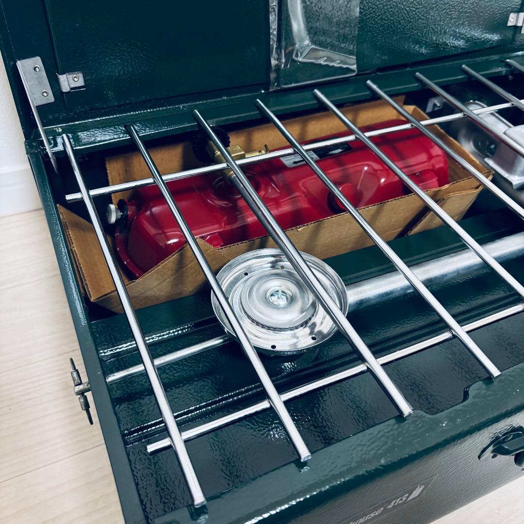 未使用　Coleman コールマン 413Hパワーハウスツーバーナーストーブ