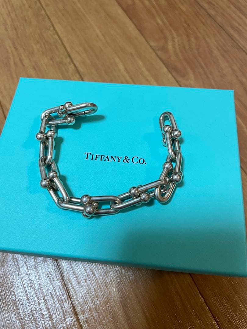 本日限定値下⭐︎Tiffany & Co. ハードウェア ブレスレットラージ